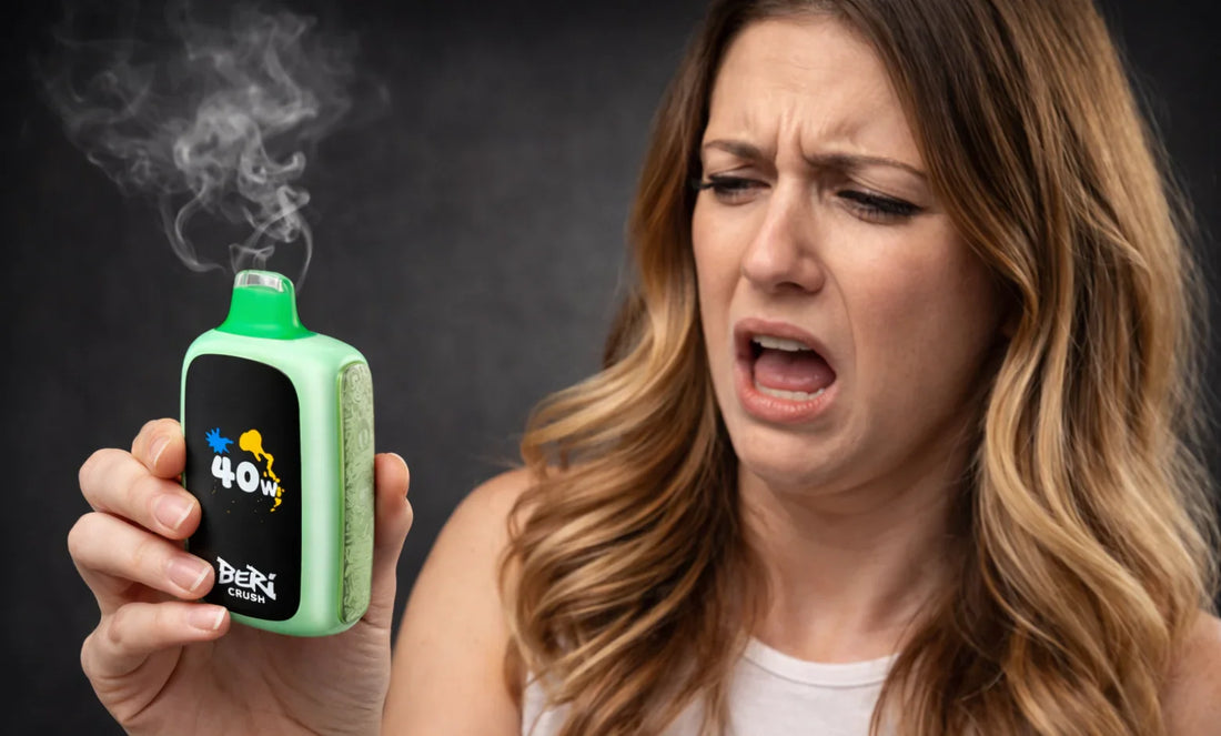 Why Is My Beri Crush Vape Taste Burnt?