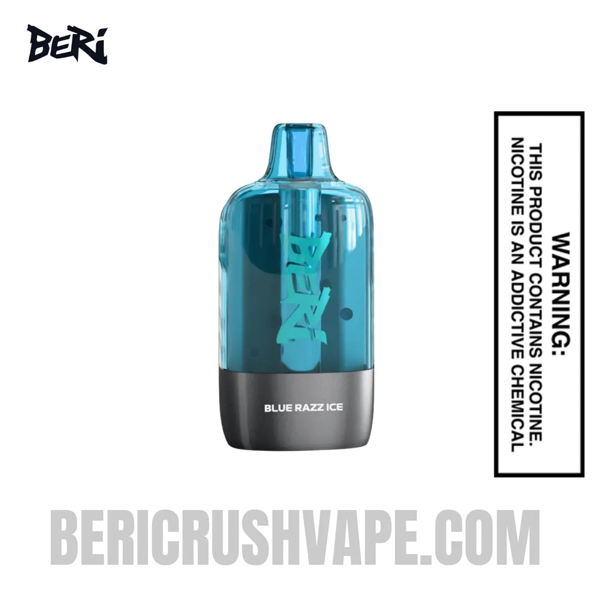 Blue Razz Ice Beri Cliq 50K Disposable Vape Pod