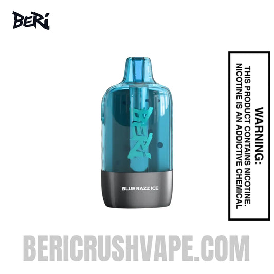 Blue Razz Ice Beri Cliq 50K Disposable Vape Pod