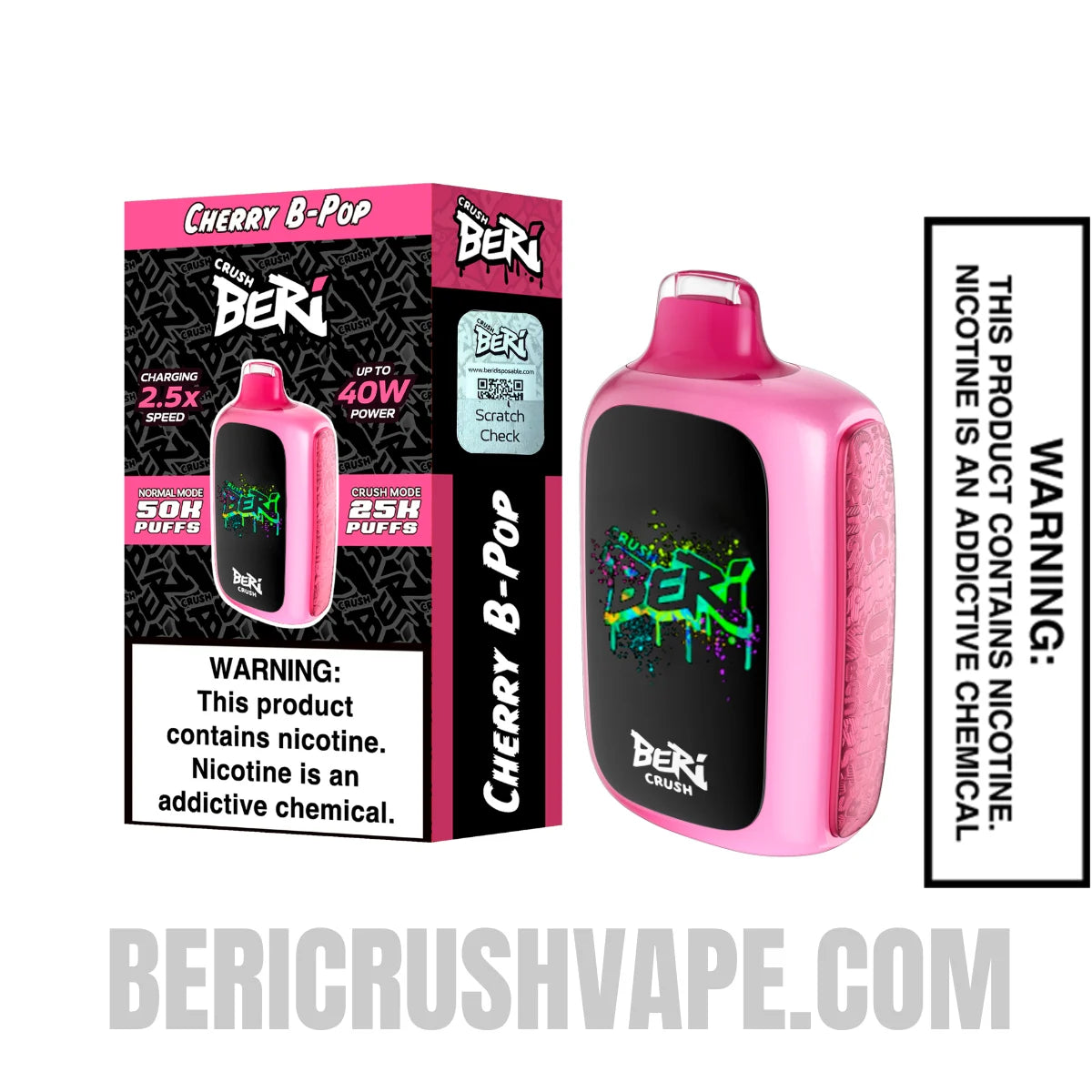 Cherry_B-Pop_Beri_Crush_50K_Disposable_Vape_with_Package_Box