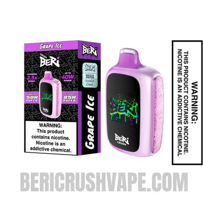Grape_Ice_Beri_Crush_50K_Disposable_Vape_with_Package_Box