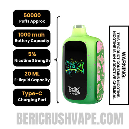 Watermelon_Refresh_Beri_Crush_50K_Disposable_Vape_Specifications